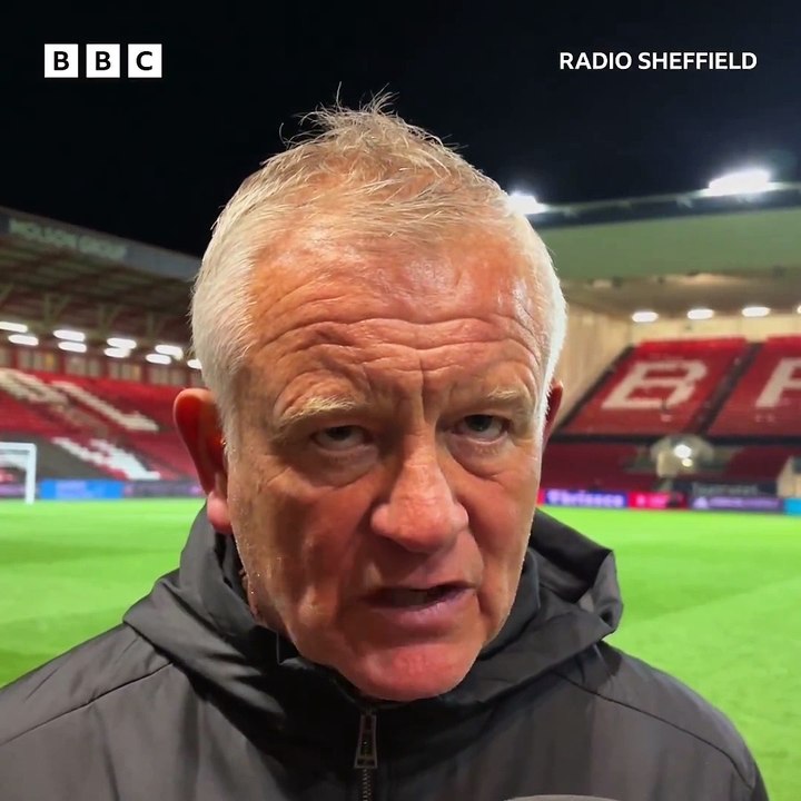 Chris Wilder reacts as Sheffield United put one foot in play-off final