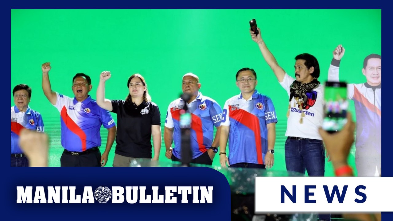 DuterTen senatorial bets vow to continue reforms of ex-president Duterte during miting de avance