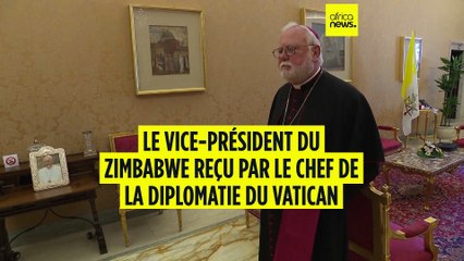 Le vice-président du Zimbabwe reçu au Vatican