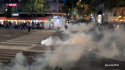 Paris : des débordements dans la capitale après PSG - Arsenal
