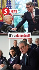 US and UK reach 'breakthrough' trade deal