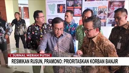 Resmikan 723 Unit di Rusun Jagakarsa, Pramono Anung: Prioritaskan Korban Banjir
