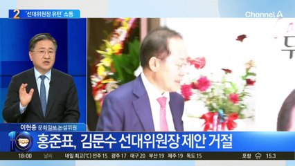 미국 가는 홍준표…‘선대위원장 유턴’ 소동
