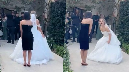 Bride Can't Believe Her Eyes When 'Military Brat' Best Friend From Childhood Surprises Her After 15 Years | Happily TV