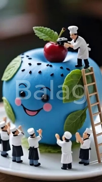 blue apple