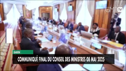 [#Reportage] Communiqué final du conseil des ministres du 08 mai 2025