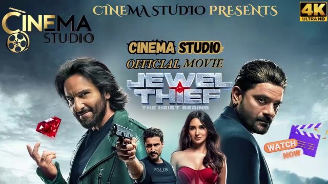 Jewel Thief: The Heist Begins (2025) | Full Movie | Saif Ali Khan | Hindi Action Thriller | Urdu Dubbed | Watch Now on Cinema Studio! | #cinemastudio #JewelThief #SaifAliKhan #JaideepAhlawat #HeistThriller #UrduDubbed #NetflixIndia #DiamondHeist #2025