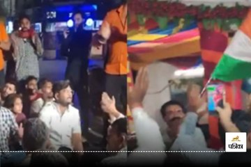 भारतीय सेना के सम्मान को लेकर कांग्रेस पार्टी का तिरंगा यात्रा