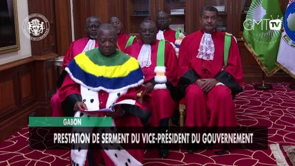 [#Reportage] Gabon : prestation de serment du vice-président du gouvernement