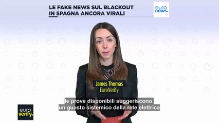 Sanzioni, sabotaggi e un'eruzione solare: le false teorie sulla causa del blackout in Spagna