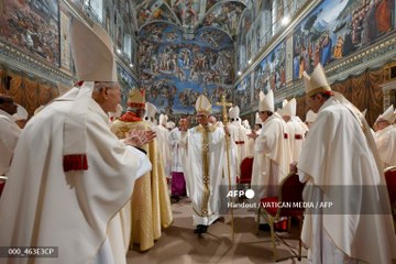 León XIV realiza primera misa de su pontificado