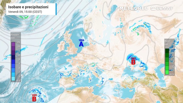 Tempo instabile perturbato a oltranza, quando arriverà l'anticiclone africano?