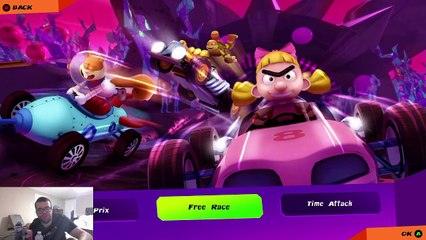 Two Short Fun Races (Nickelodeon Kart Racers)
