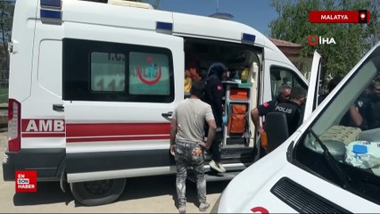 Malatya'da şantiye işçileri arasında taşlı sopalı kavga