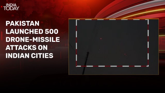 500 Pakistani drones targeted 24 Indian cities on May 8: Sources