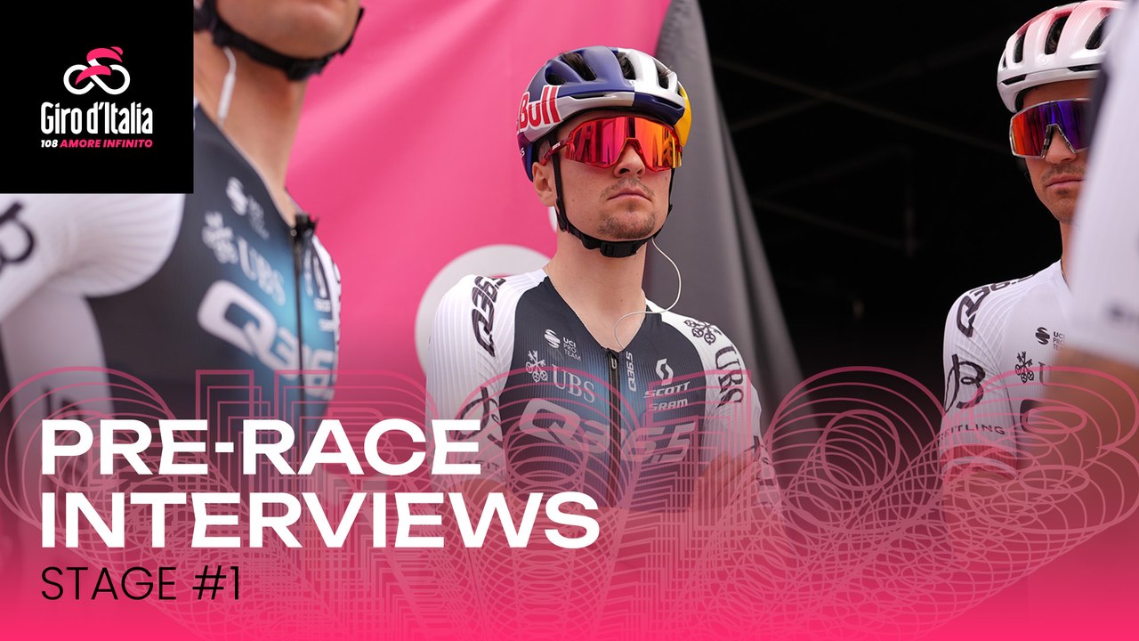 Giro d'Italia 2025 | Stage 1: Pre-race interviews