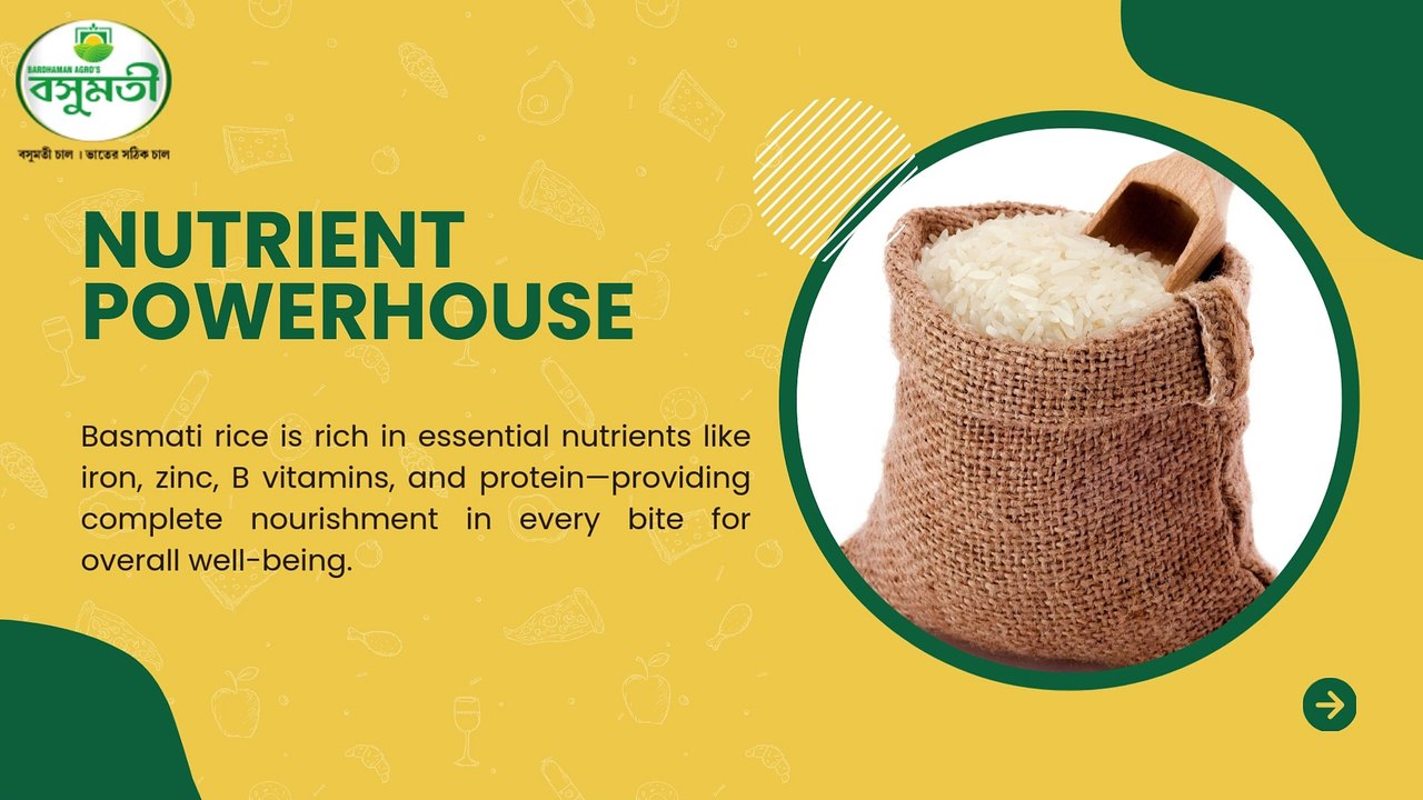 5 Reasons Why Basmati Rice Offers Well-balanced Nutrition