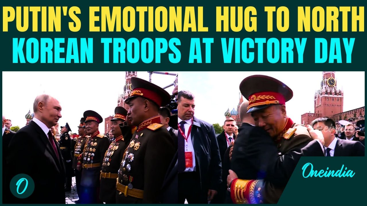 Putin Embraces North Korean Troops Leading in Kursk|Victory Day Parade Flexes Russia’s War Alliance