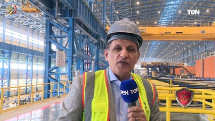 الأول إفريقيا وعالميا.. كل ما تريد معرفته عن مصنع قضبان السكك الحديدية بشركة السويس للصلب