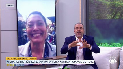 Conclave: milhares de fiéis esperam para ver a cor da fumaça