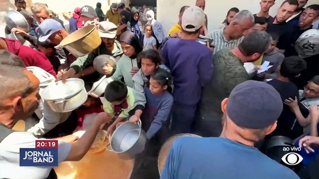 Após ataques feitos por Israel, fome se espalha na Faixa de Gaza