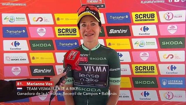 Cycling - La Vuelta Femenina 2025 - Marianne Vos : It was really close... so I am happy
