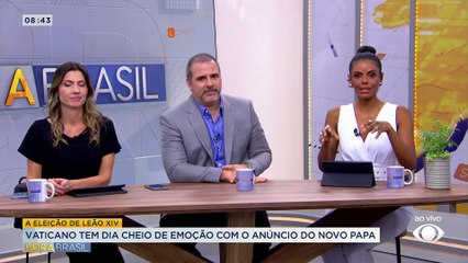 Anúncio do papa Leão XIV foi cheio de emoção no Vaticano