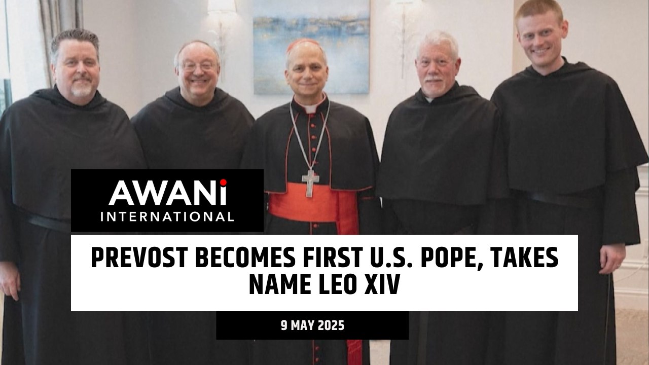 Prevost becomes first U.S. pope, takes name Leo XIV