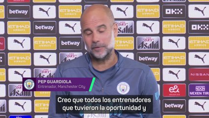 Guardiola enaltece la figura de Xabi Alonso