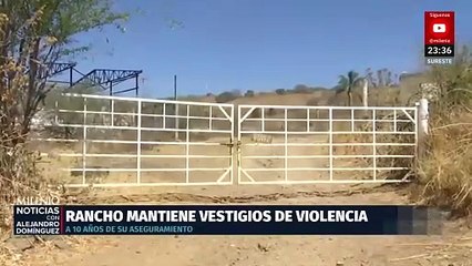 Rancho del CJNG mantiene las huellas de violencia que se habrían dado desde hace 10 años