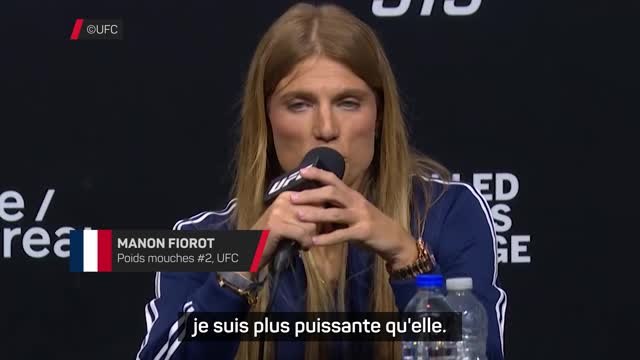 UFC 315 - Fiorot : Je suis plus puissante que Shevchenko