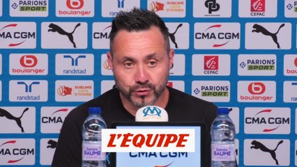 De Zerbi : « Si on joue en équipe, on peut battre tout le monde » - Foot - L1 - OM
