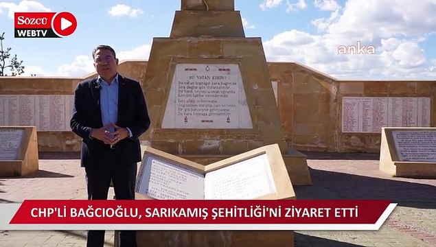 CHP'li Bağcıoğlu, Sarıkamış Şehitliği'ni ziyaret etti: CHP, şehit aileleri ve gazilerimizin yüzlerine bakamayacağı hiçbir sürecin içinde olmayacaktır