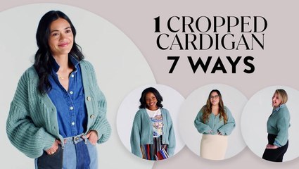 Women Ages 18 to 72 Try a Cropped Cardigan