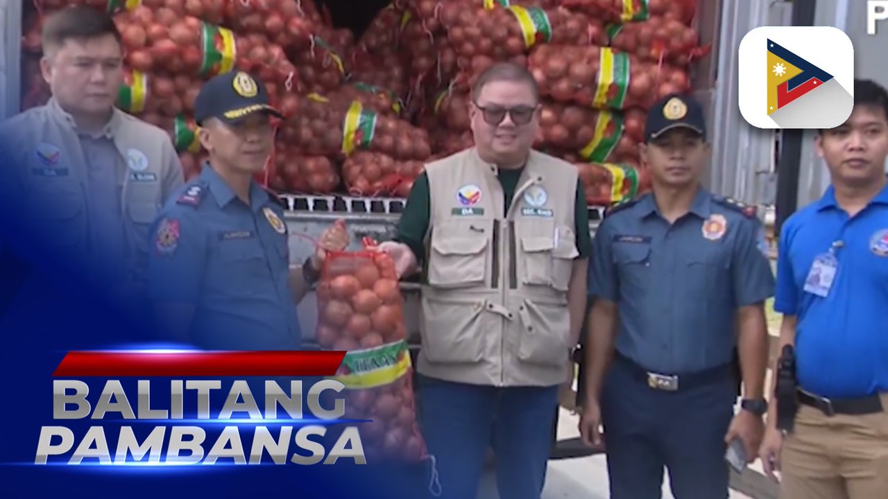 Authorities intercept P1.7-M worth of smuggled onions