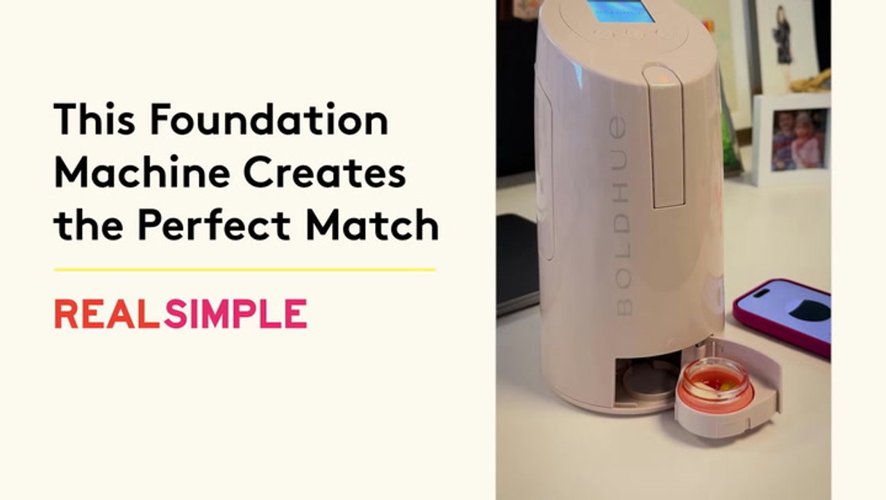 This BoldHue Foundation Machine Creates the Perfect Match - video ...