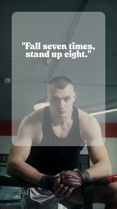 "Resilience Quote: Fall Seven Times, Stand Up Eight | Motivational Shorts" #nevergiveup