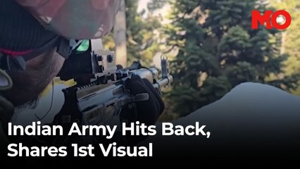 Indian Army hits back, releases first visual of destroying Pak military post