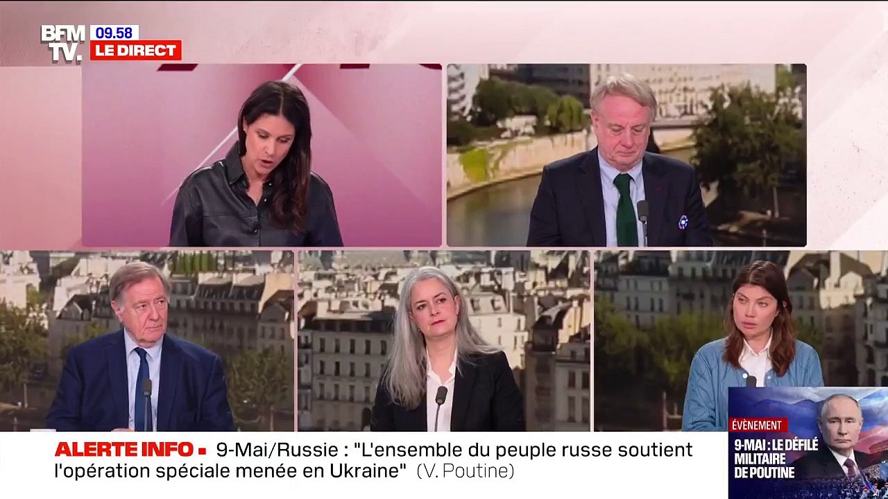 Apolline de Malherbe explique pourquoi elle n'a pas réagi quand  Me Alain Jakubowicz a comparé Jean-Luc Mélenchon à Goebbels sur son plateau de BFM TV : "L'émission était finie"