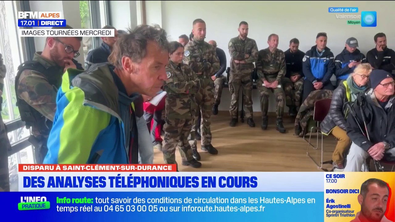 Disparition d'un randonneur dans les Hautes-Alpes: analyses téléphoniques en cours