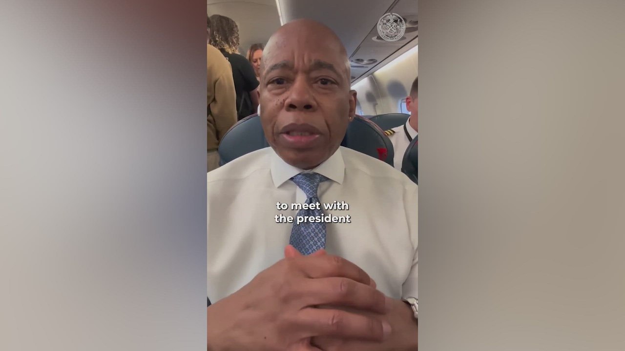 Mayor Eric Adams stuns with announcement of meeting Donald Trump