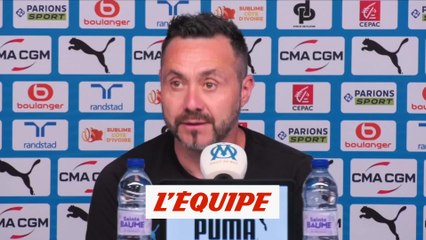 De Zerbi agacé par l'absence de Rabiot et Greenwood parmi les nominés - Foot - trophée UNFP - OM
