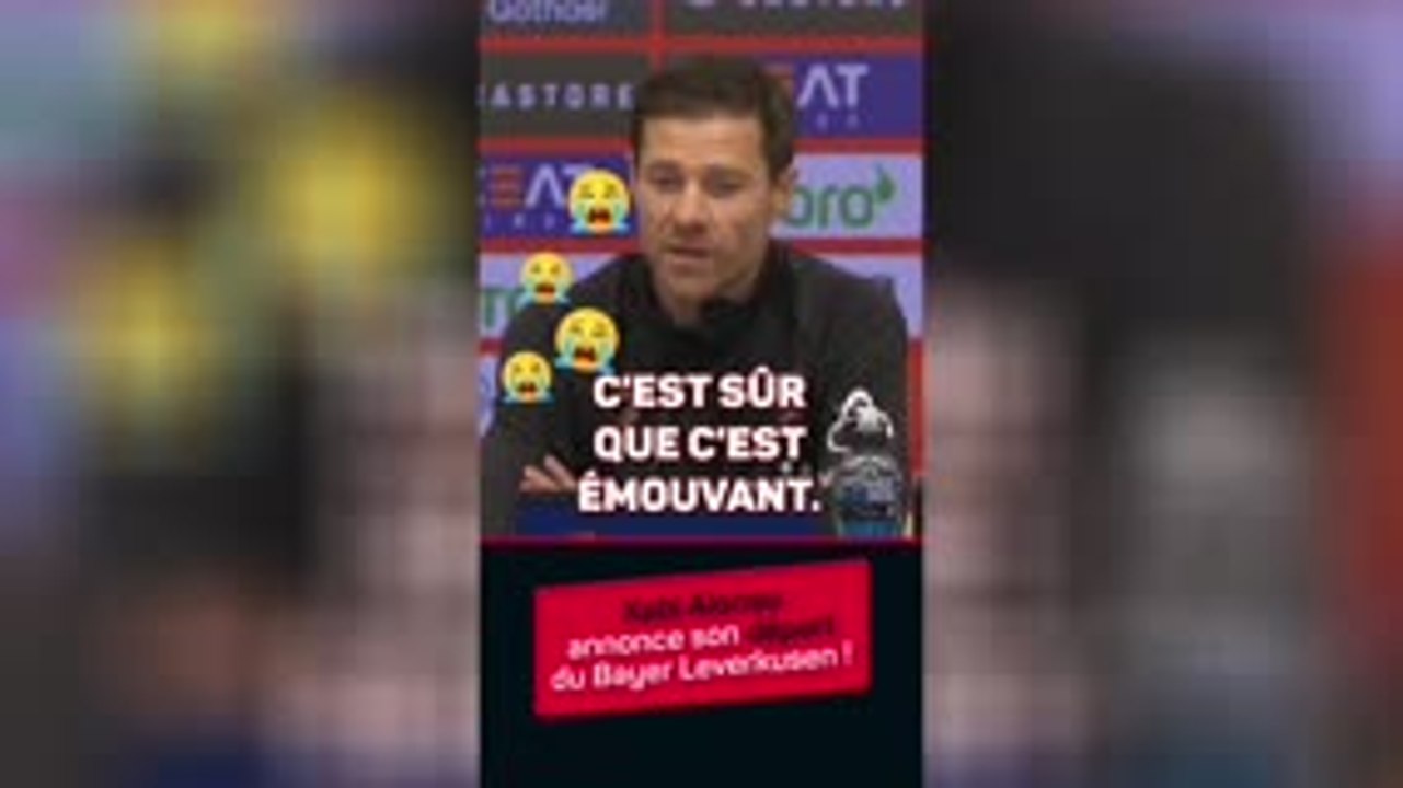 Leverkusen - Xabi Alonso annonce son départ en fin de saison !