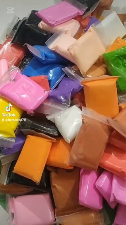 Super Light Clay Unboxing | Relaxing ASMR Sounds for Craft Lovers