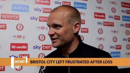 Bristol City left frustrated after play-off first leg loss