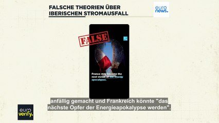 Von Sanktionen bis Sonneneruptionen: Fake News zum Stromausfall in Spanien und Portugal kursieren weiter