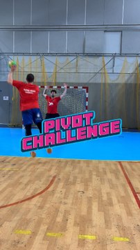Pivot challenge !! 🤾🏻‍♂️🥅 #handball #hand #challenge #HandballPlayer #Pivot