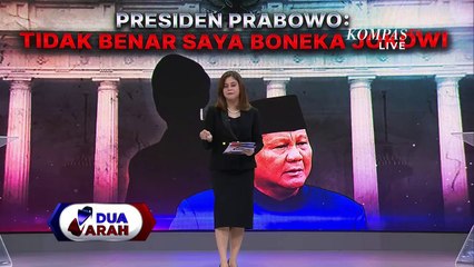 Beda Pendapat Qodari dan Refly Harun Terkait Isu Presiden Prabowo Boneka Jokowi