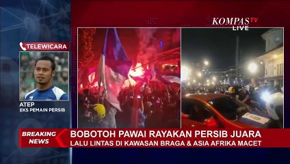 Bobotoh Konvoi, Eks Pemain Persib: Ini Euforia yang Ditunggu-tunggu Warga Jabar