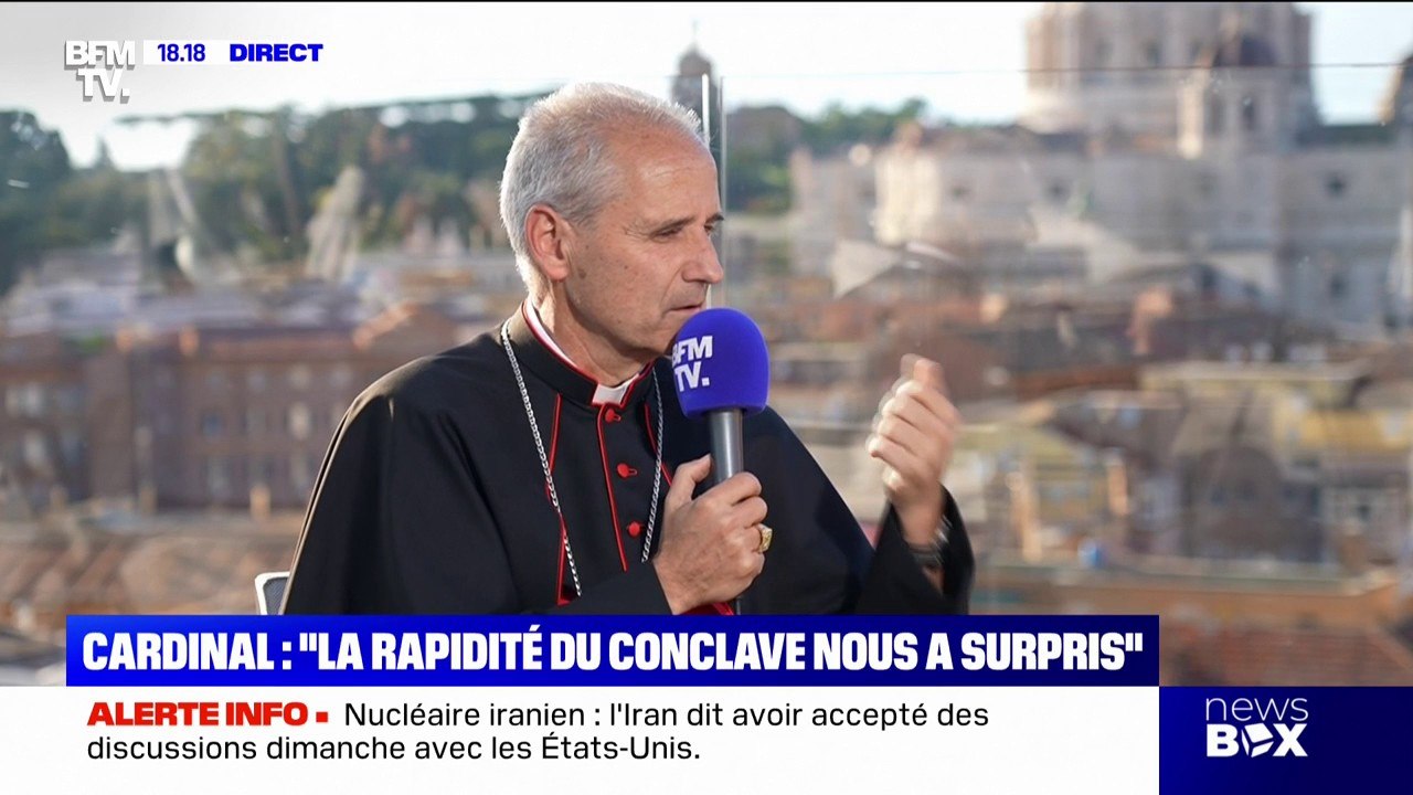 Élection de Léon XIV: "Nous avions à découvrir celui qui avait déjà été choisi", explique le cardinal d'Alger, Mgr Jean-Paul Vesco